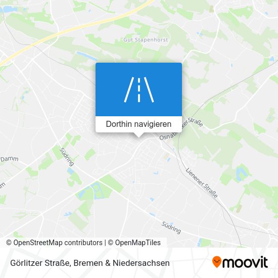 Görlitzer Straße Karte