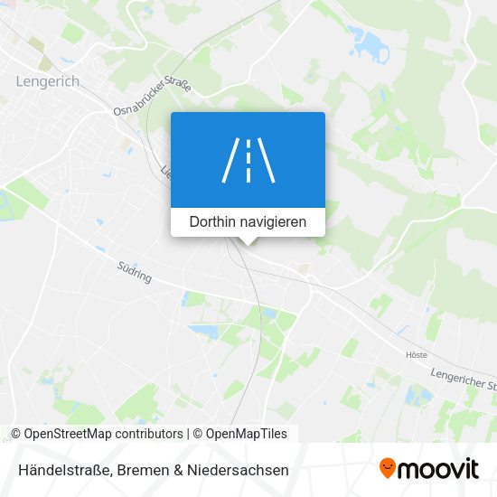 Händelstraße Karte