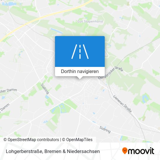 Lohgerberstraße Karte