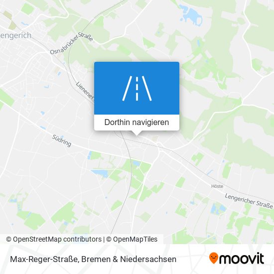 Max-Reger-Straße Karte