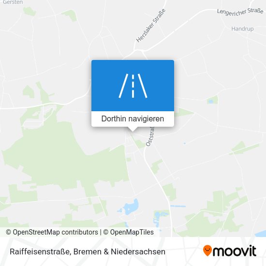 Raiffeisenstraße Karte