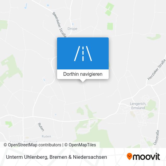 Unterm Uhlenberg Karte