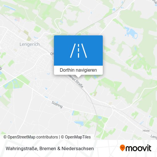 Wahringstraße Karte