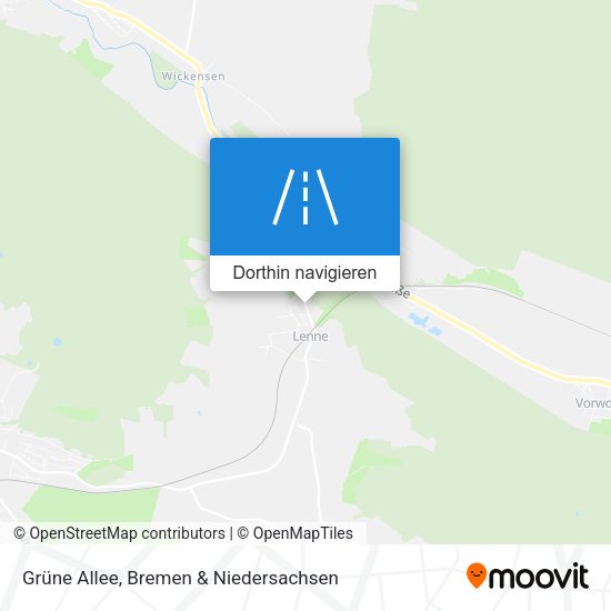 Grüne Allee Karte