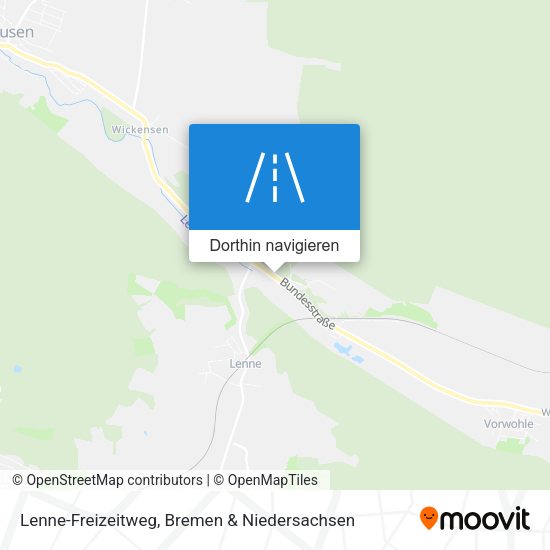 Lenne-Freizeitweg Karte