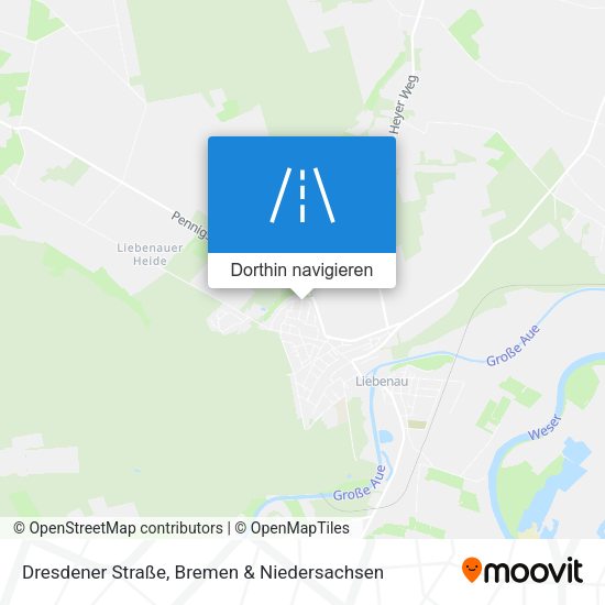 Dresdener Straße Karte