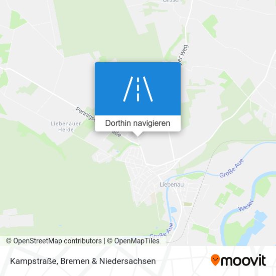 Kampstraße Karte