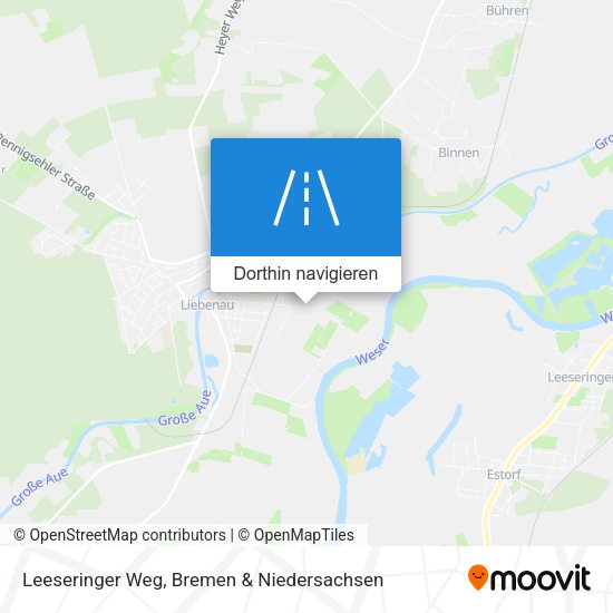 Leeseringer Weg Karte