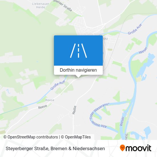 Steyerberger Straße Karte