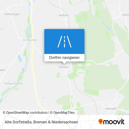Alte Dorfstraße Karte