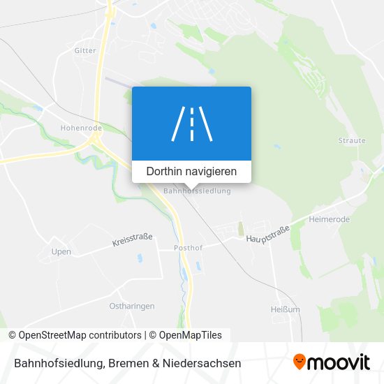 Bahnhofsiedlung Karte