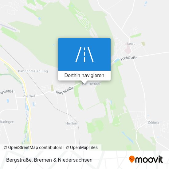 Bergstraße Karte