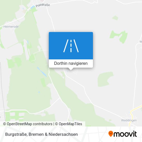 Burgstraße Karte
