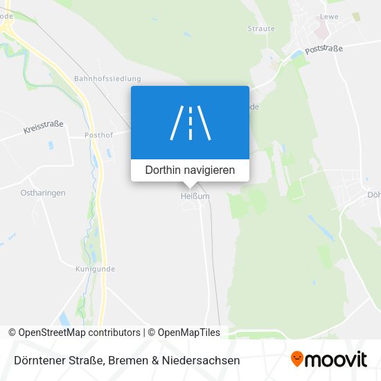 Dörntener Straße Karte