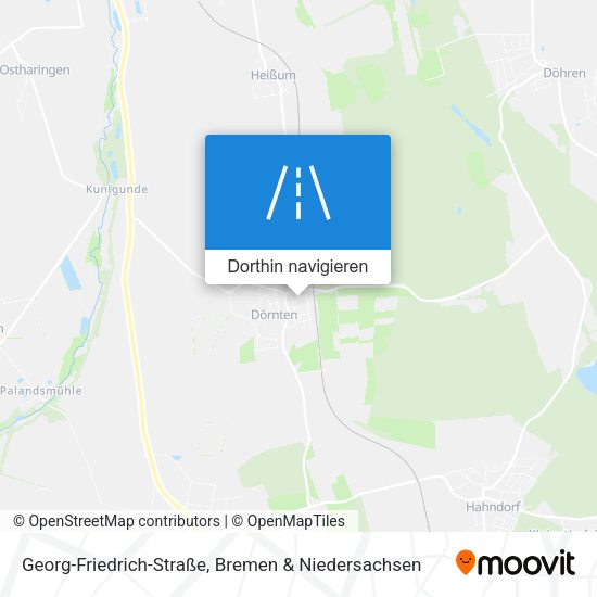 Georg-Friedrich-Straße Karte