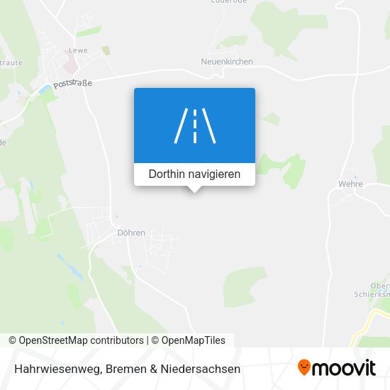 Hahrwiesenweg Karte