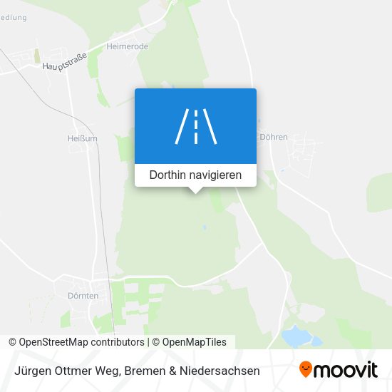 Jürgen Ottmer Weg Karte