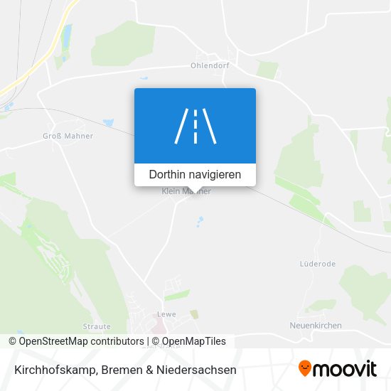 Kirchhofskamp Karte