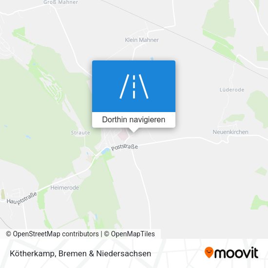 Kötherkamp Karte