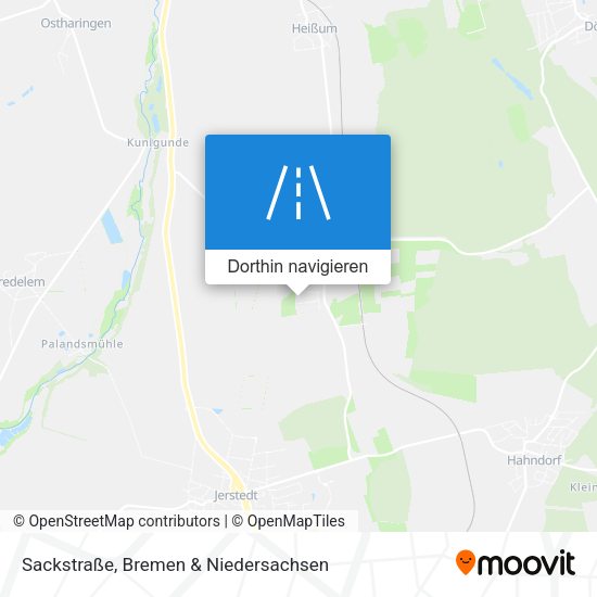 Sackstraße Karte