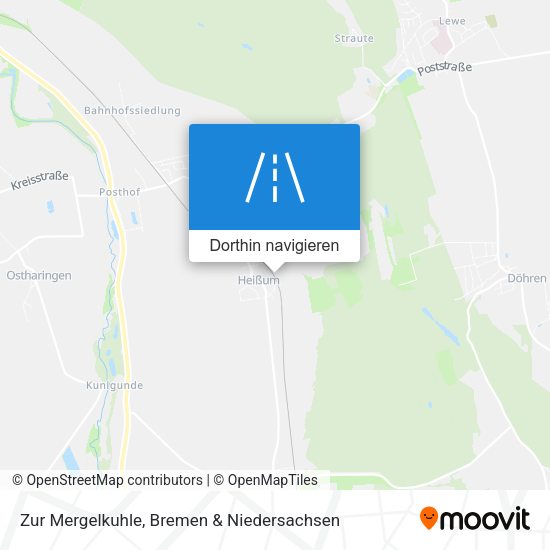 Zur Mergelkuhle Karte