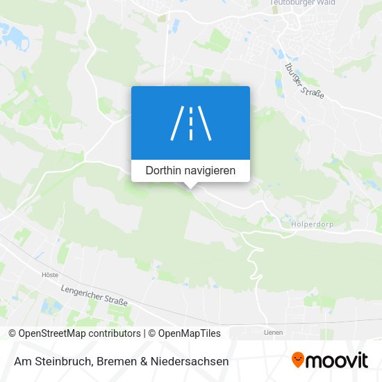 Am Steinbruch Karte