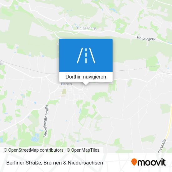 Berliner Straße Karte