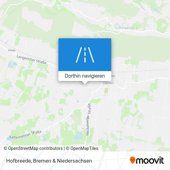 Hofbreede Karte