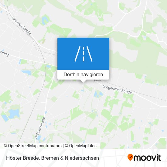 Höster Breede Karte