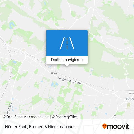 Höster Esch Karte