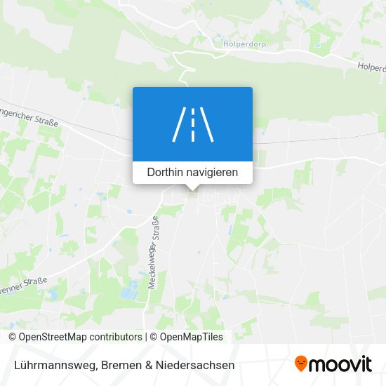 Lührmannsweg Karte