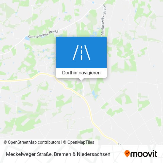 Meckelweger Straße Karte