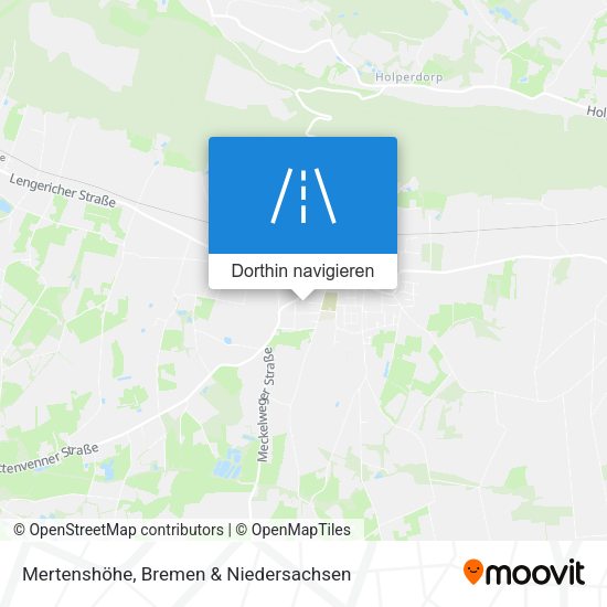 Mertenshöhe Karte