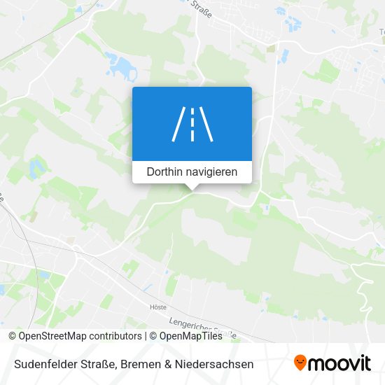 Sudenfelder Straße Karte
