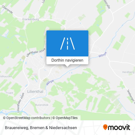 Brauereiweg Karte