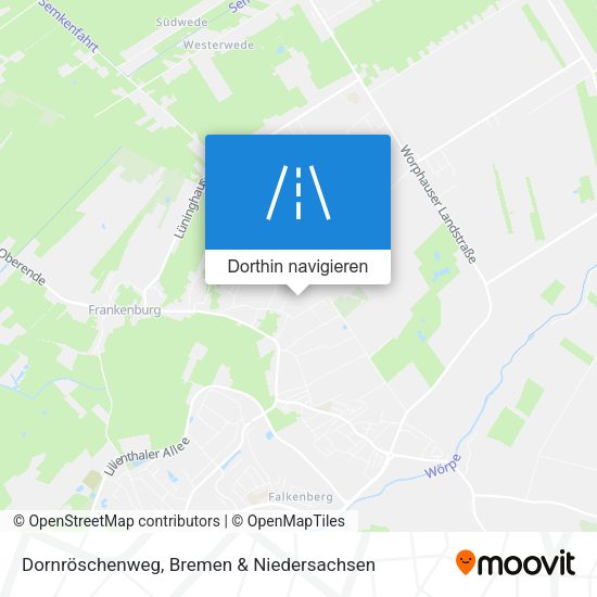 Dornröschenweg Karte