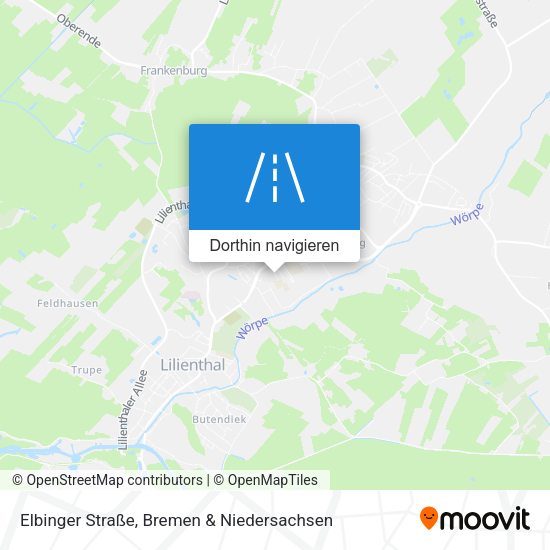 Elbinger Straße Karte