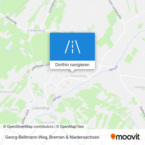 Georg-Bellmann-Weg Karte