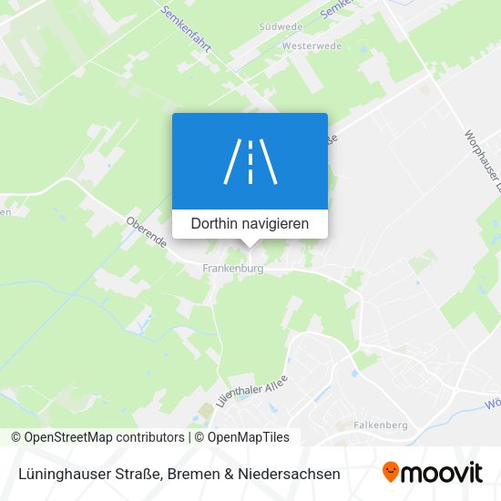 Lüninghauser Straße Karte