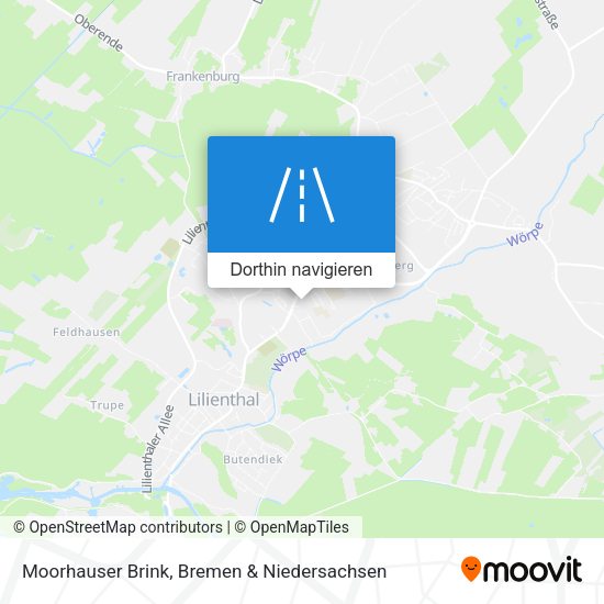 Moorhauser Brink Karte