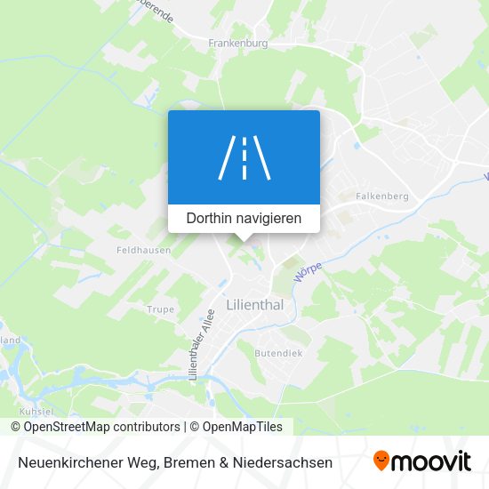 Neuenkirchener Weg Karte