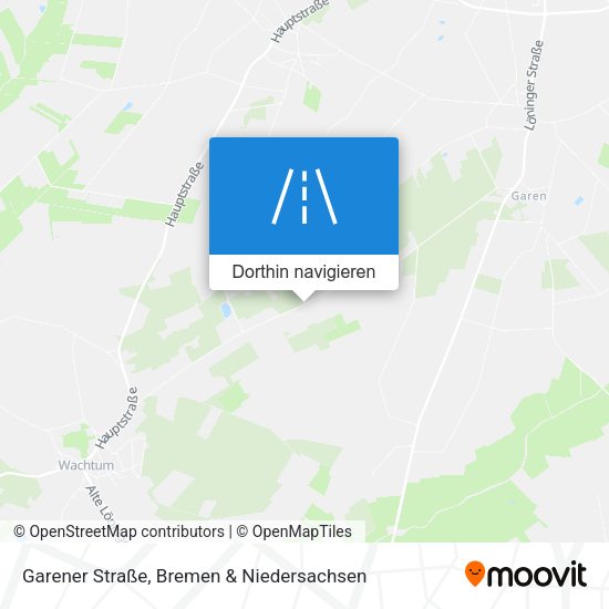 Garener Straße Karte