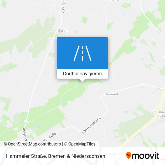 Hammeler Straße Karte
