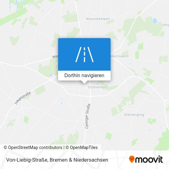 Von-Liebig-Straße Karte