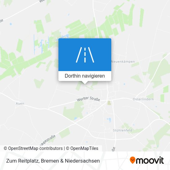 Zum Reitplatz Karte