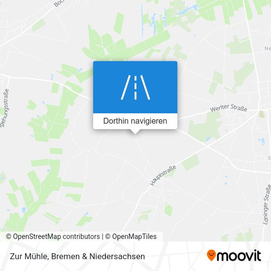 Zur Mühle Karte