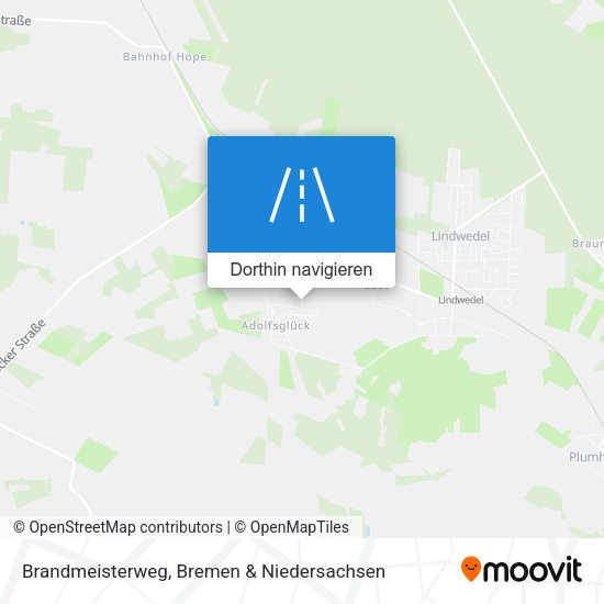 Brandmeisterweg Karte