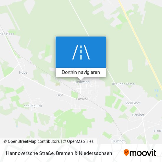 Hannoversche Straße Karte