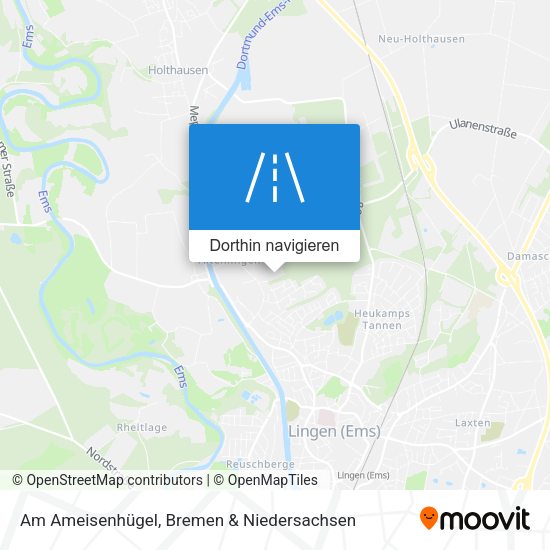 Am Ameisenhügel Karte
