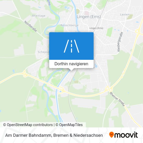 Am Darmer Bahndamm Karte